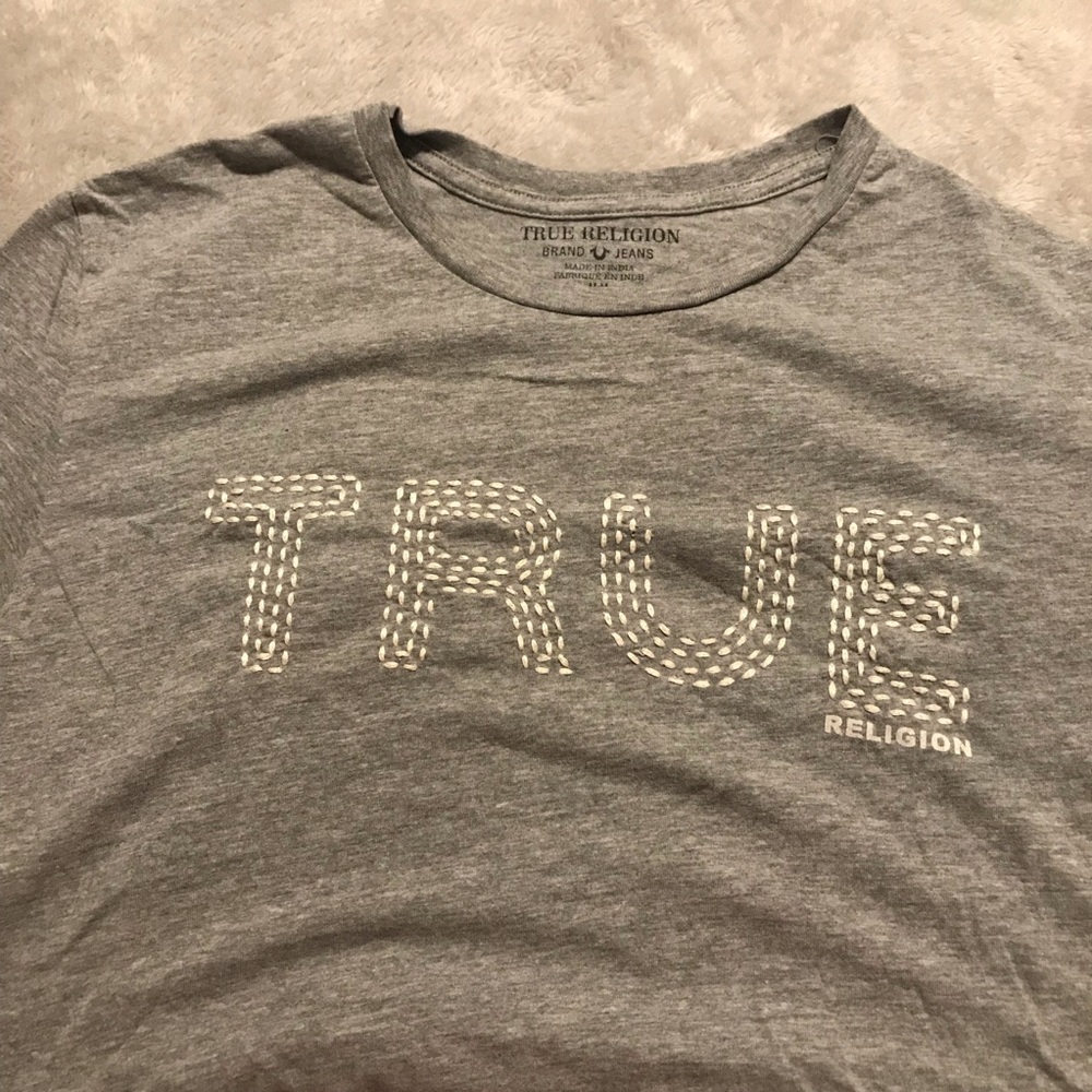 Hand stitched True Religion Tee